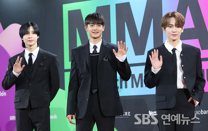 SHINee's Taemin, Minho and Key at the 2023 Melon Music Awards