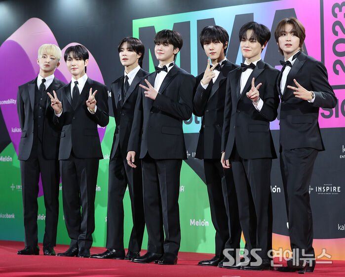 NCT DREAM at the 2023 Melon Music Awards Red Carpet