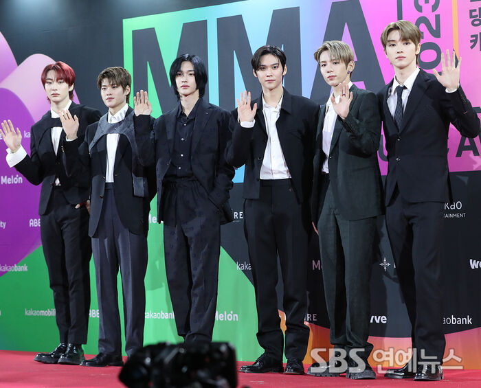 RIIZE at the 2023 Melon Music Awards Red Carpet