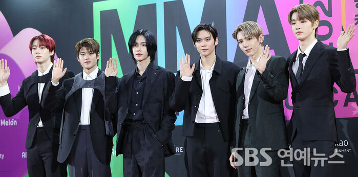 RIIZE at the 2023 Melon Music Awards Red Carpet