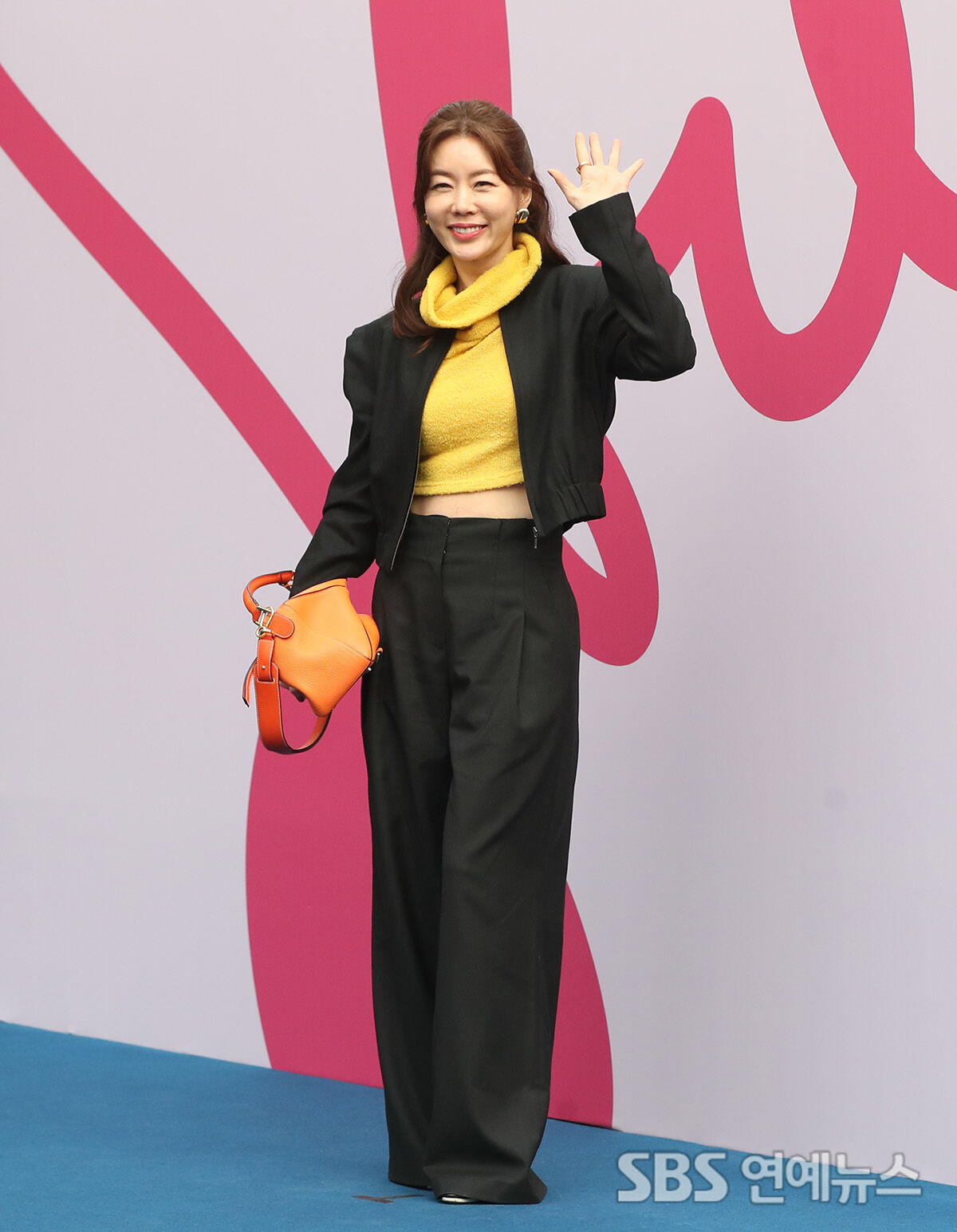 [E포토] 안선영, '해맑은 미소로 포토타임'