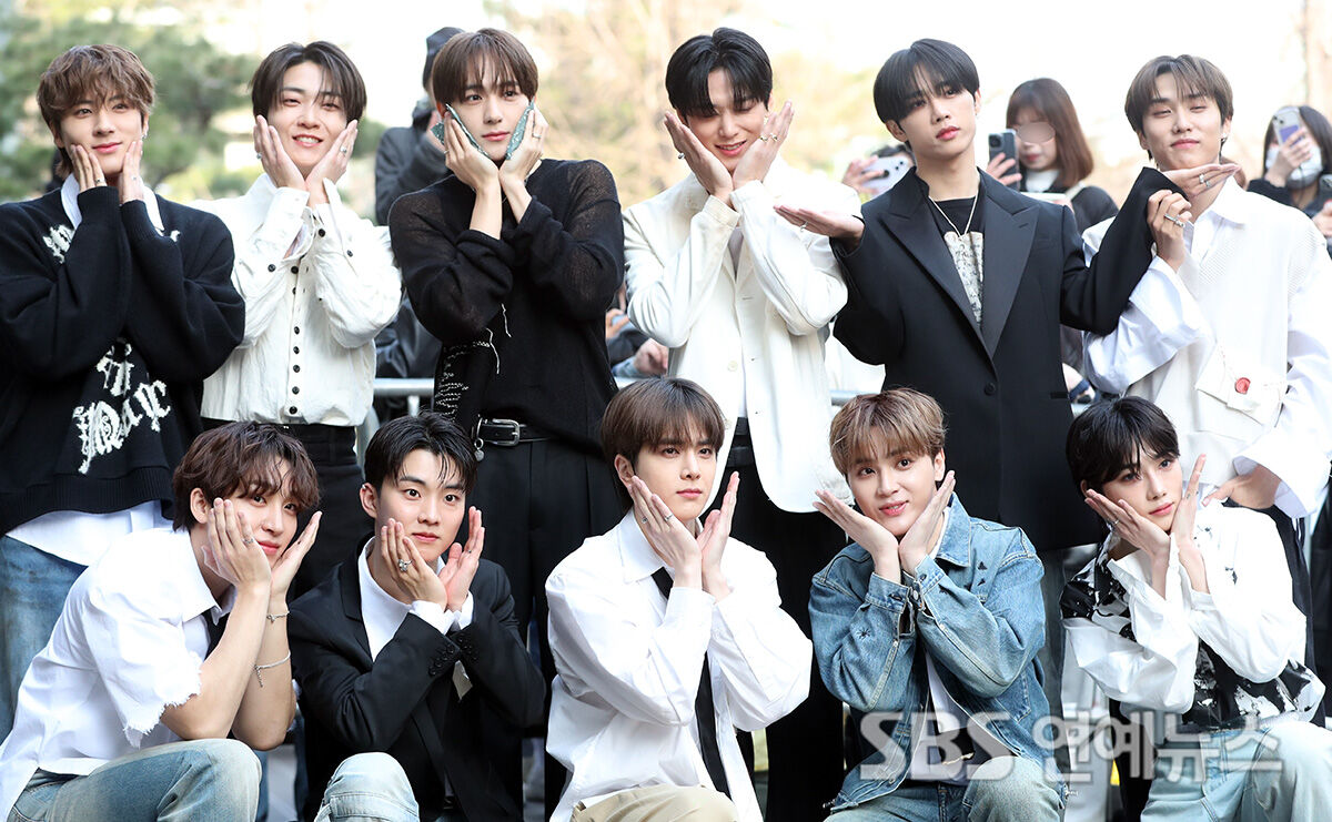 THE BOYZ Arrive at KBS for Music Show Rehearsal