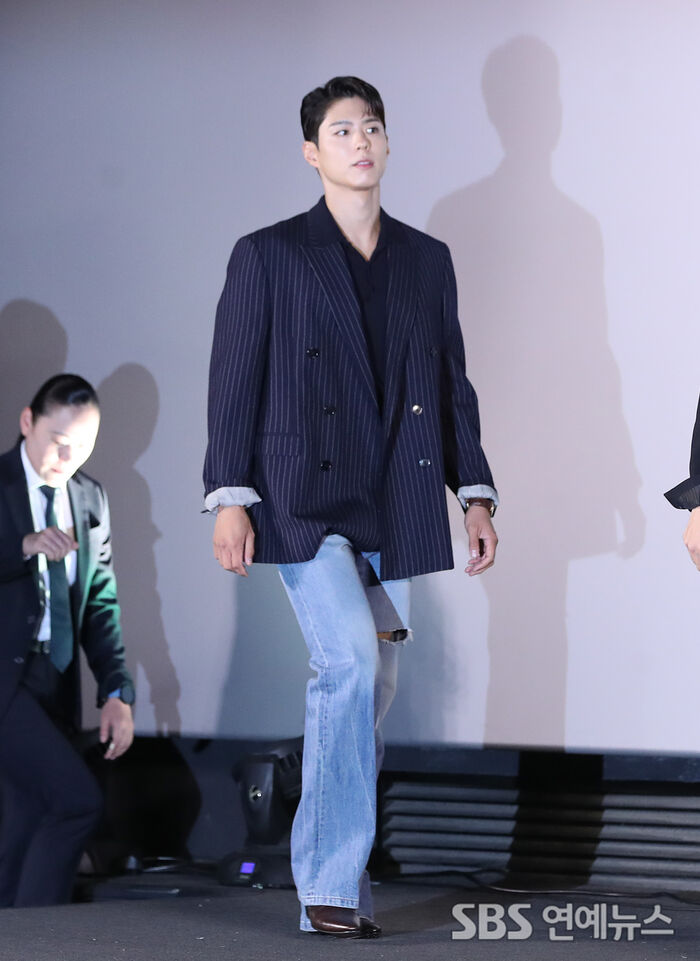 Park Bo-gum at the 'Wonderland' press showcase in Seoul