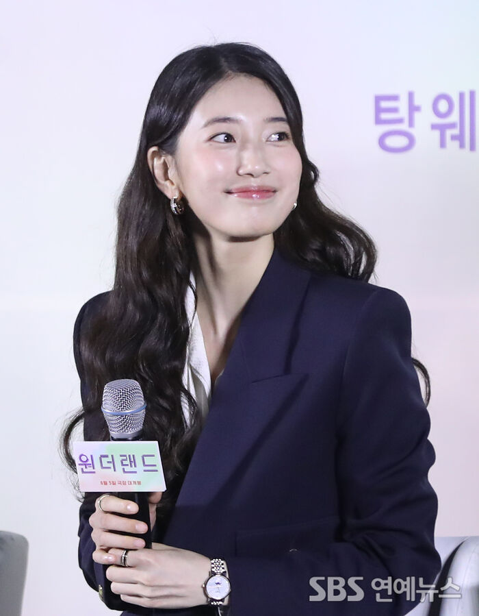 Suzy at the 'Wonderland' Production Briefing in Seoul