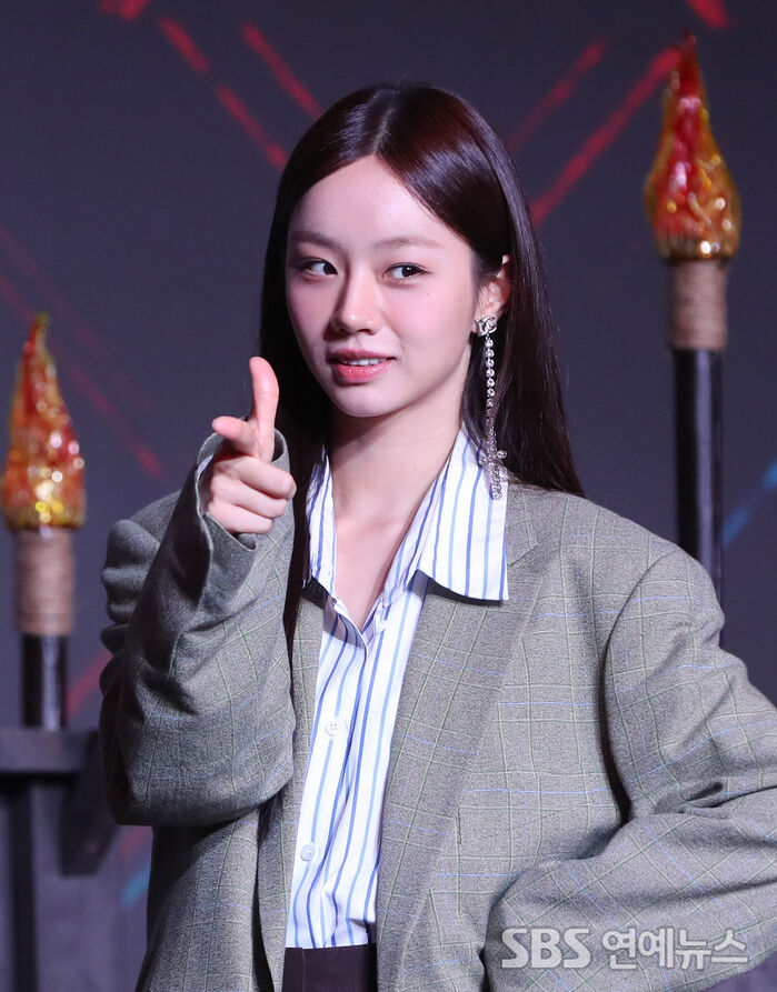 Hyeri at the Netflix 'Agents of Mystery' press conference in Seoul