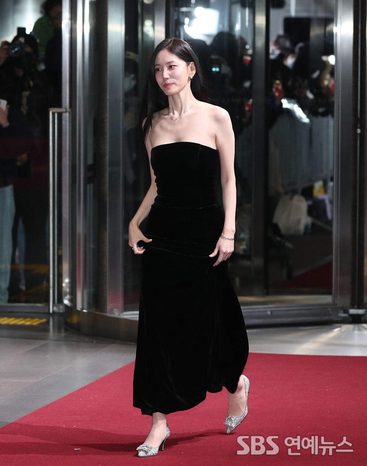 [E포토] 한재이, '블랙 드레스로 우아하게'