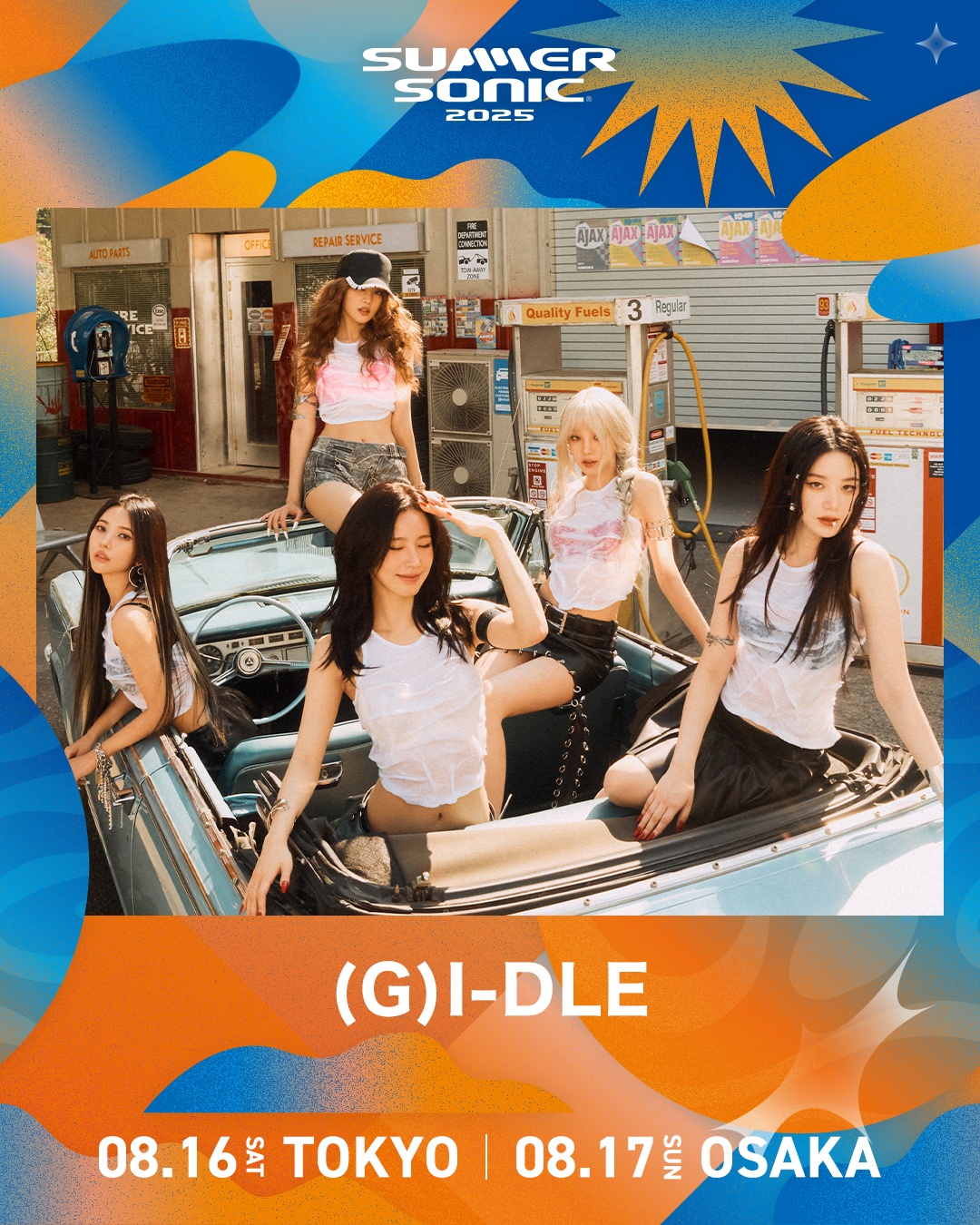 G)I-DLE to Perform at Japan's 'Summer Sonic 2025' Festival