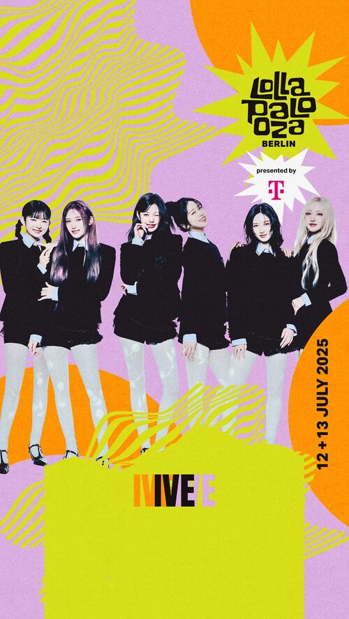 IVE, First K-Pop Girl Group to Perform at Lollapalooza