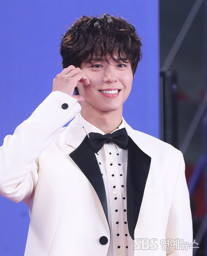 [E-Photo] Park Bo-gum, 'Dazzling at the Blue Dragon Series Awards'