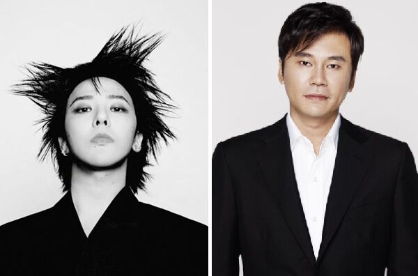 G-Dragon and Yang Hyun-suk