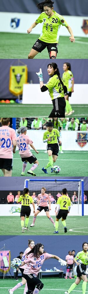 '골때녀' 황희찬 극찬 받은 이유정, 전패의 늪에 빠진 FC탑걸 구할까