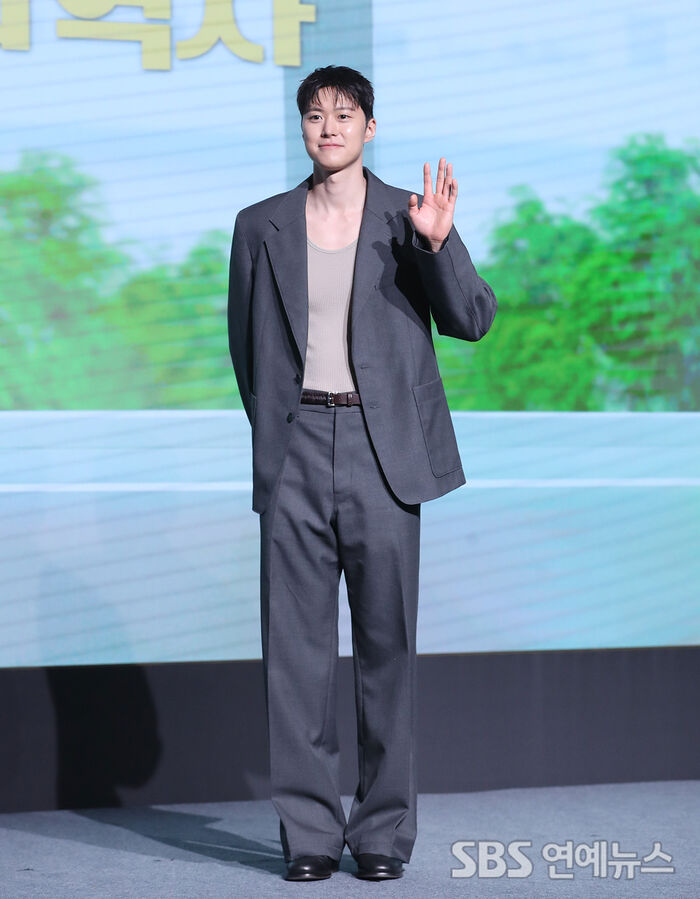Gong Myung at Netflix's The History of Confession press conference