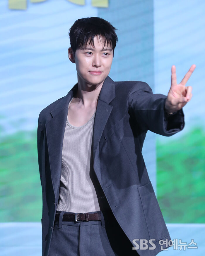 Gong Myung at Netflix's The History of Confession press conference