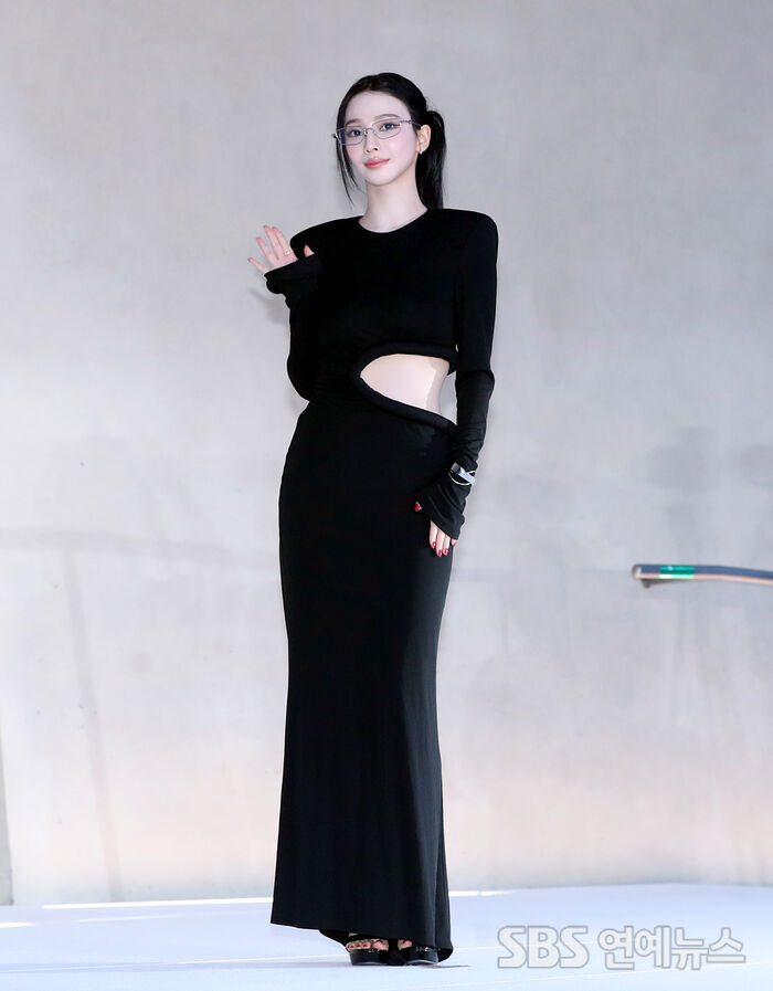 aespa's Karina at the House Nowhere Seoul Opening