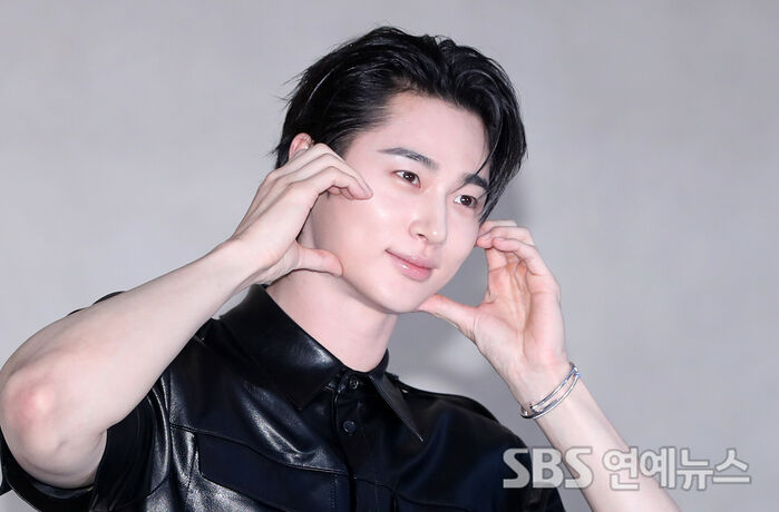 Byeon Wooseok Charms With Sweet Cheek-Heart at HAUS NOWHERE Seoul Opening