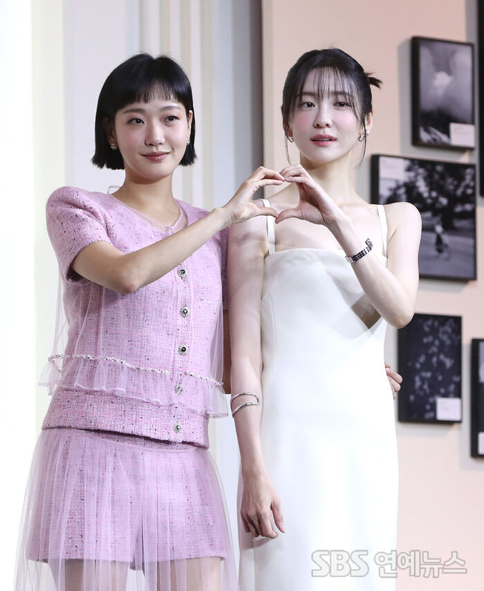 Kim Goeun and Park Ji-hyun Serve Bestie Vibes at Netflix’s 'You and Everything Else' Press Event