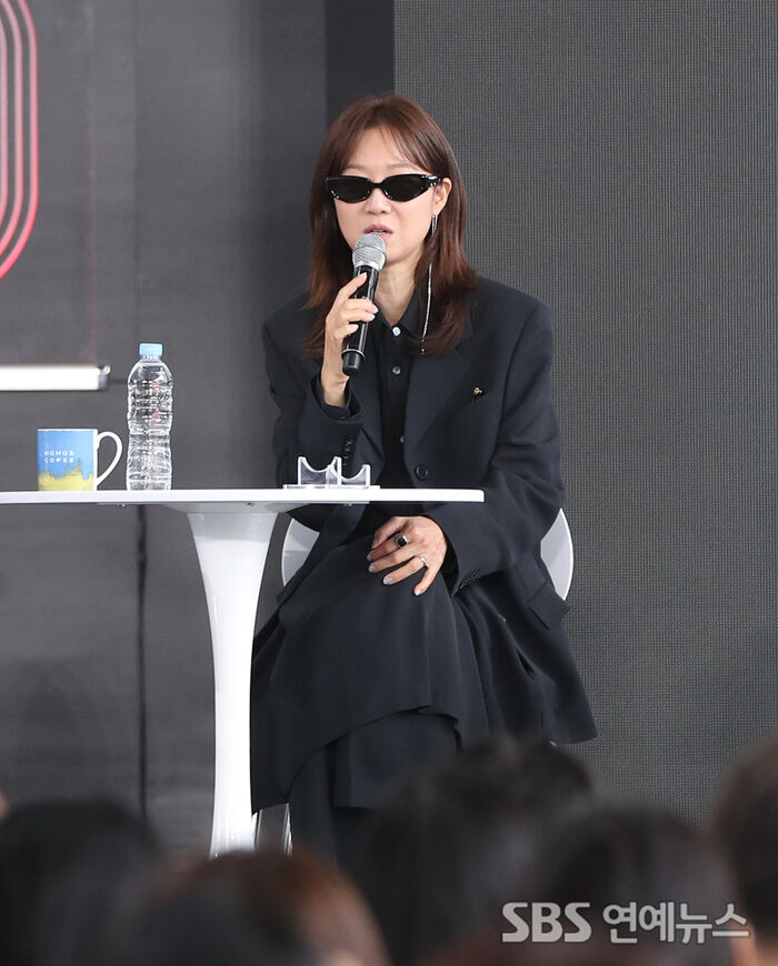 Gong Hyo-jin at the Busan Cinema Center for BIFF's The People Upstairs Open Talk