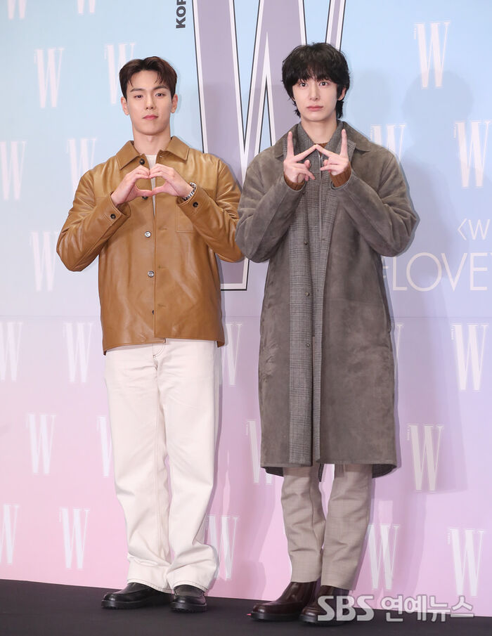 MONSTA X's Shownu and Hyungwon