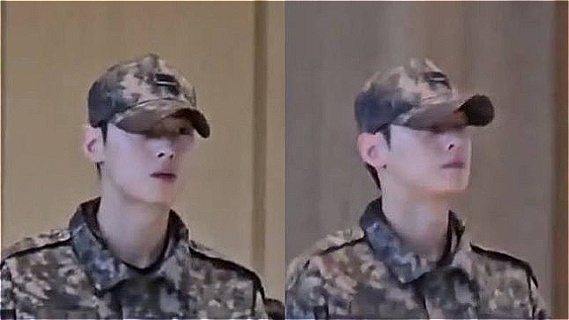 차은우 일병, APEC 행사장서 포착... "세계인이 놀랄 늠름 자태"