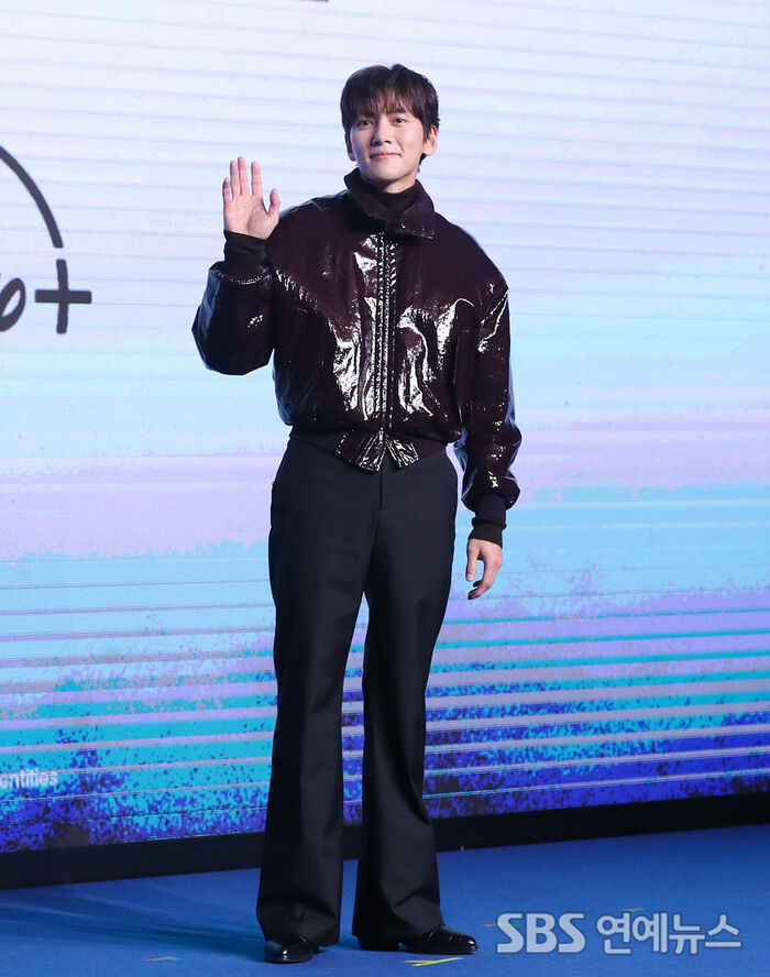 Ji Chang-wook at the Disney+ 'Jogakdosi' press conference in Seoul