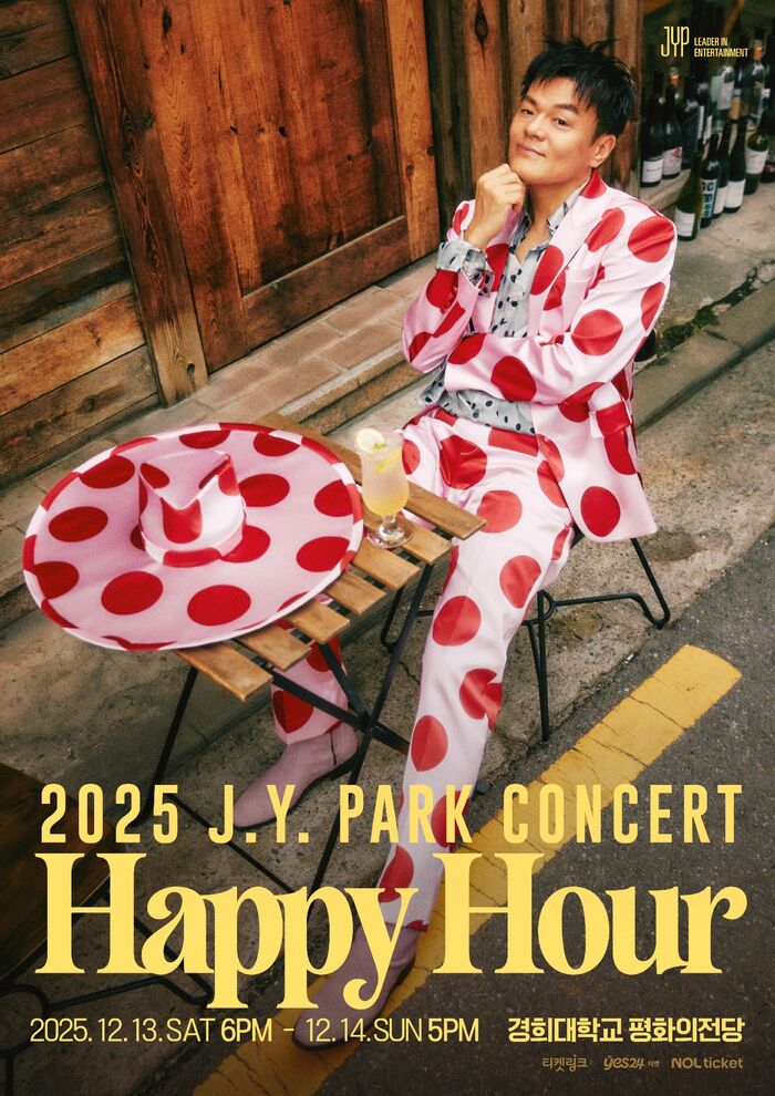 J.Y. Park Sets Year-End 'Happy Hour' Concert; Tickets On Sale Now