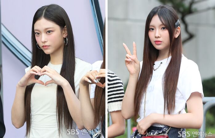 NewJeans' Haerin and Hyein