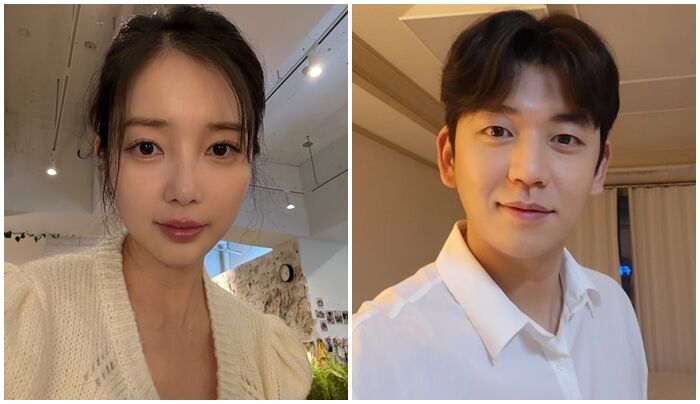 Yoon Chae-kyung and Lee Yong-dae