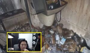 "잠시만요" 사라진 스트리머…뉴스에 잡힌 화장실 사진 '발칵'