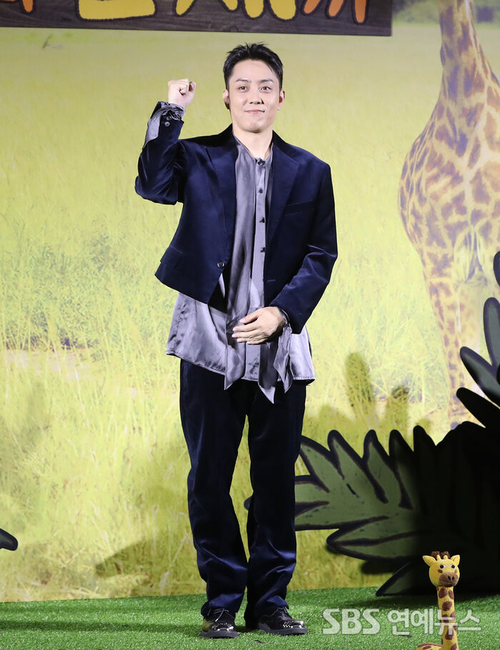 Eun Ji-won at the Netflix 'Three Meals in Kenya' press conference in Seoul
