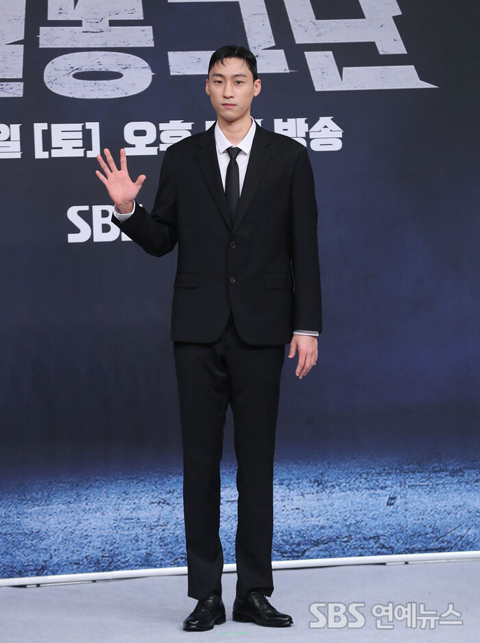 Model at SBS's 'Hot-Blooded Basketball Team' Press Event