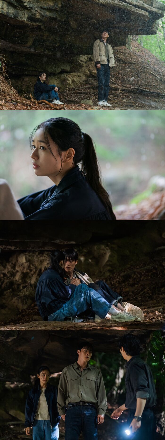 'Dynamic Kiss' Jang Ki-yong Holds Ahn Eun-jin's Hand in Front of Kim Moo-joon