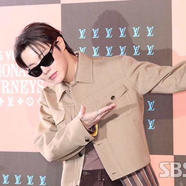 BTS' j-hope Works the Photocall in Seoul