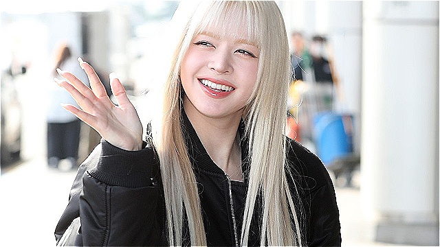 [E포토] 엔믹스 릴리, '빛나는 금발 백합'