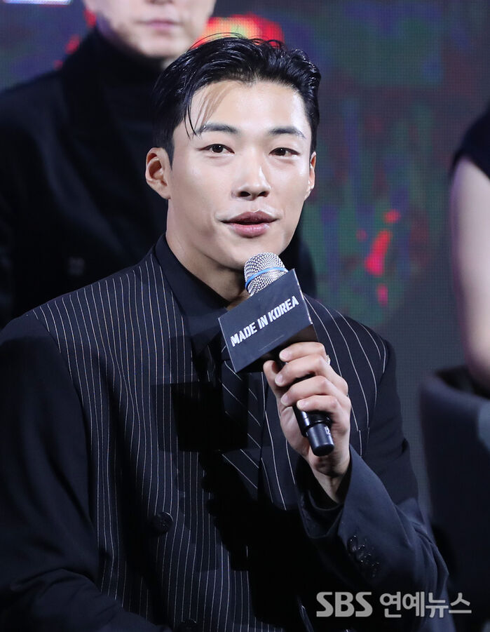 Woo Do-hwan at the Disney+ 'Made in Korea' Press Conference
