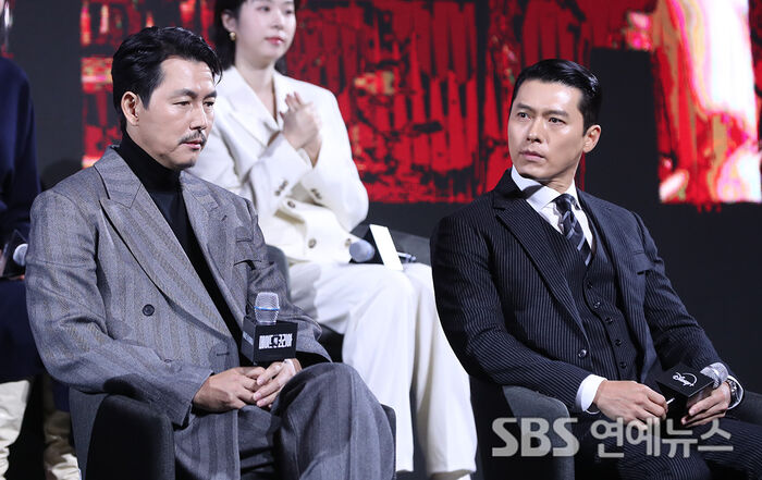 Jung Woo-sung and Hyun Bin