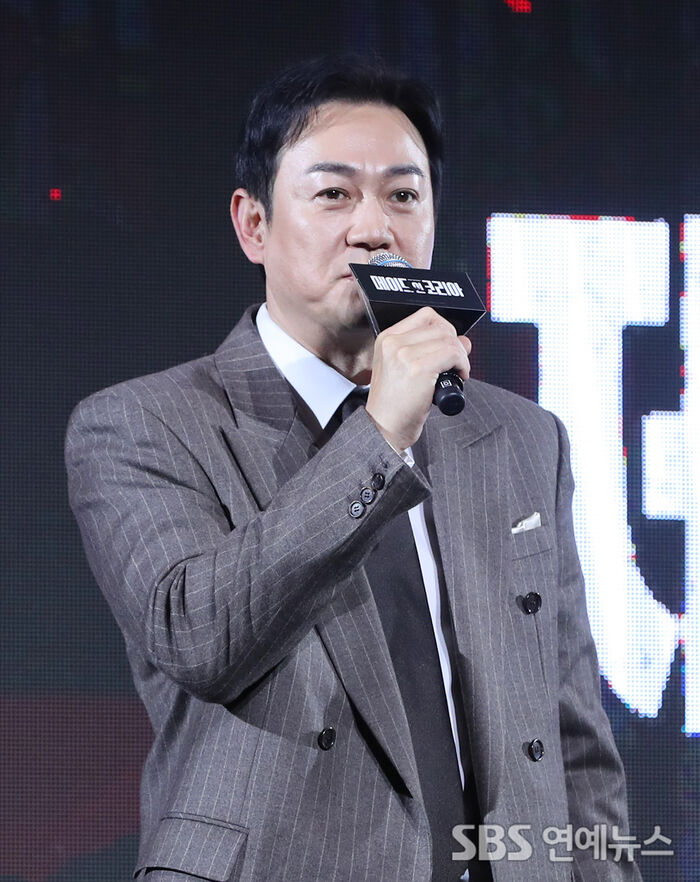 Park Yong-woo at the Made in Korea press conference