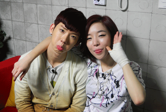 Jo Kwon and Ga-In, the 'Adam Couple' from We Got Married
