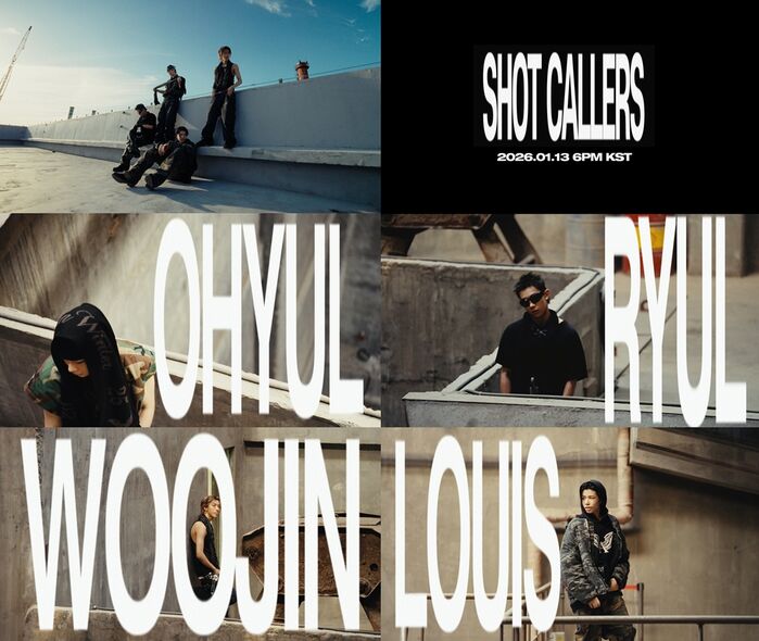 Jay Park's First Boy Band LNGSHOT Sets January 13 Debut with 'SHOT CALLERS' EP