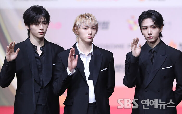 BOYNEXTDOOR at the 2025 SBS Music Awards Red Carpet