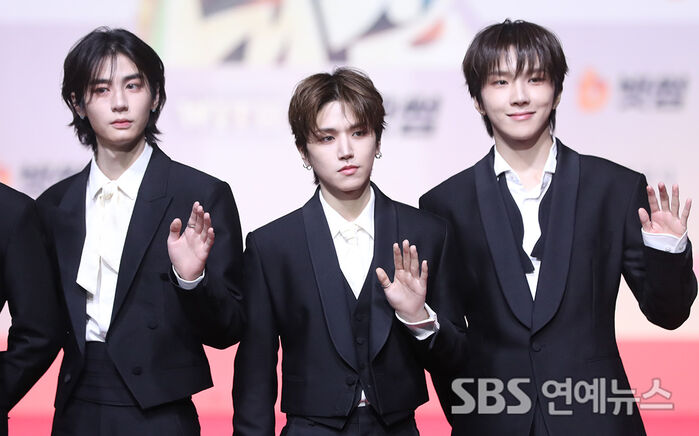 BOYNEXTDOOR at the 2025 SBS Music Awards Red Carpet
