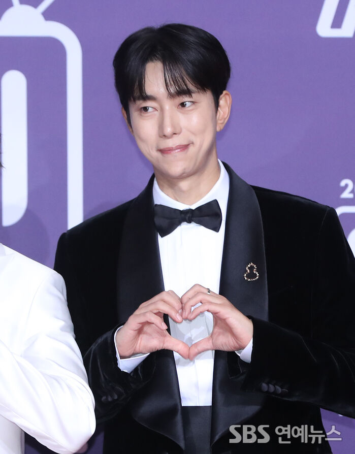 Yoon Hyun-min, Yoon Shi-yoon, and Im Won-hee attend the SBS Entertainment Awards