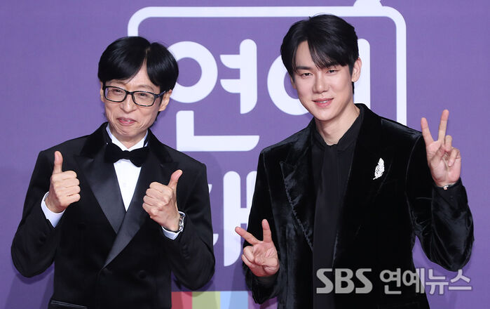 Yoo Jae-suk and Yoo Yeon-seok