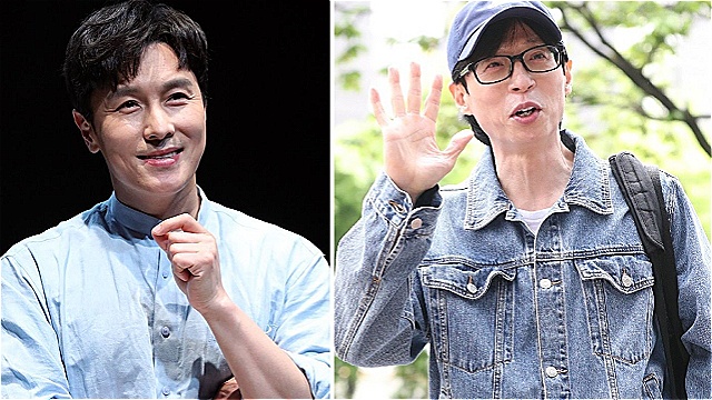 김동완, 21번째 대상 유재석에 박수 "추운 날 진흙탕에 입수 솔선수범"