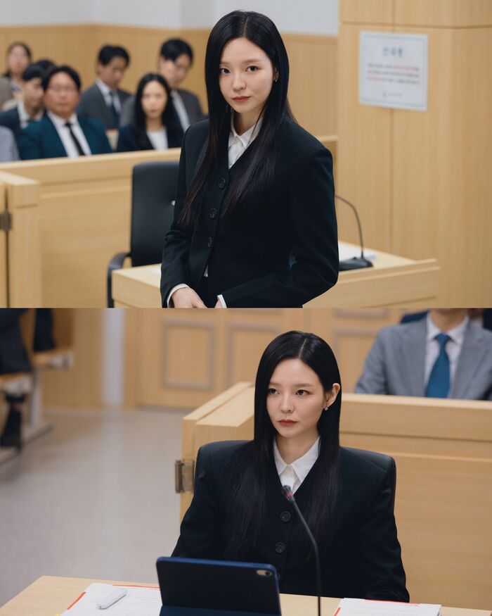 Esom Serves Steel-Eyed Charisma in First Look at SBS Upcoming Drama 'Phantom Lawyer'