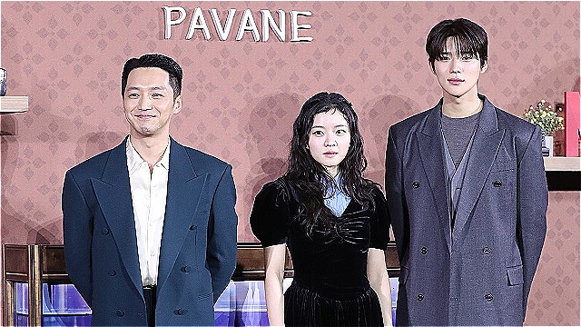 [E포토] '파반느' 변요한-고아성-문상민, '남다른 분위기 속에'