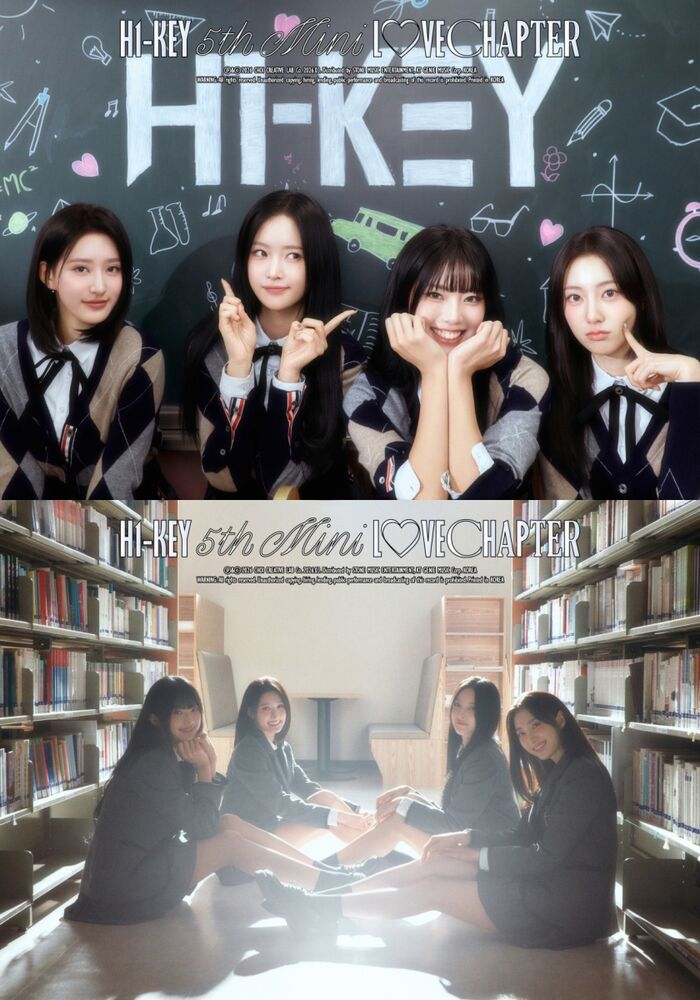 H1-KEY Brings Back School-Day Butterflies with 'LOVECHAPTER' Concept Photos