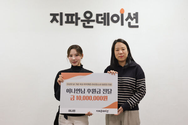 'EXchange 2' Lee Na-yeon Donates 10 Million won to Provide Feminine Hygiene Products for Vulnerable Teens