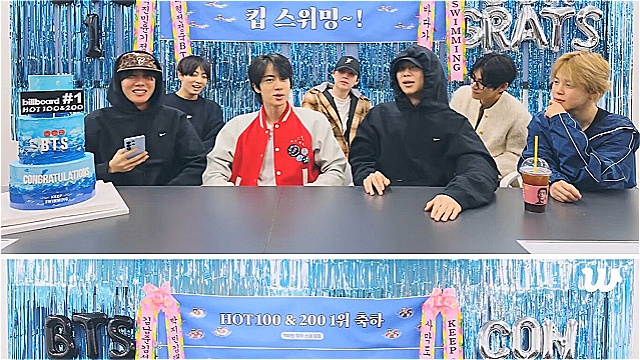 방탄소년단 "기절하고 일어났더니 빌보드 1위, 난리났다" 솔직소감