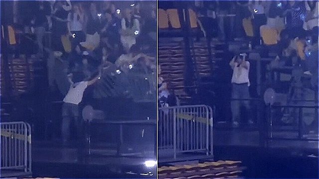 슈퍼주니어 콘서트 중 펜스 붕괴 관객 3명 추락...SM "깊이 사과"