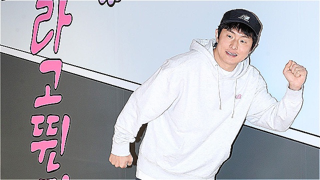 [E포토] 기안84, '오늘도 살라고 뛴다'